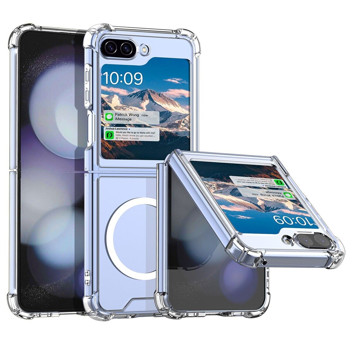 Coque magnétique MagSafe pour Samsung Galaxy Z Flip 6 5G Coque magnétique MagSafe pour Samsung Galaxy Z Flip 6 5G